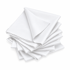 10"x10" Microfiber Silk Lens Cloth - Pack of 10