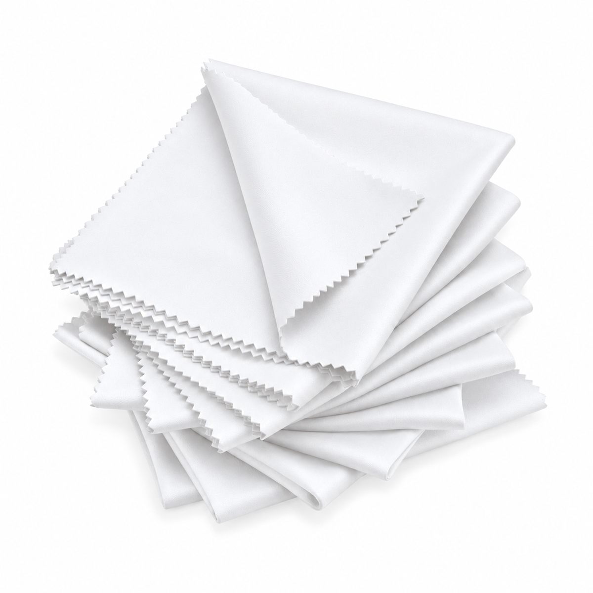 10"x10" Microfiber Silk Lens Cloth - Pack of 10