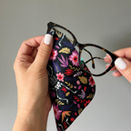 Paño de gamuza de Microfibra para limpieza de lentes Mwipes™ impreso de 6"x6" 