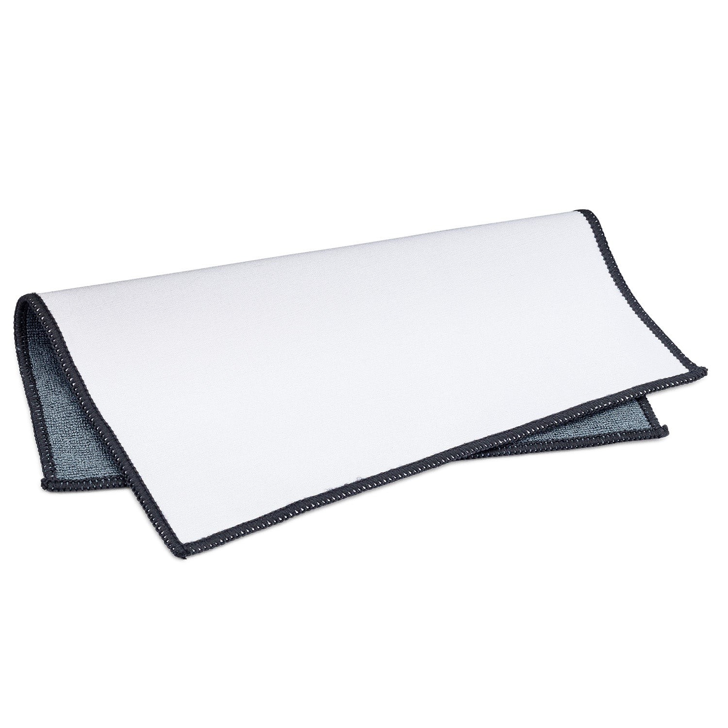 Printed 8"x8" MW Quick Screen & Eyeglass Cleaning Cloths Black Border