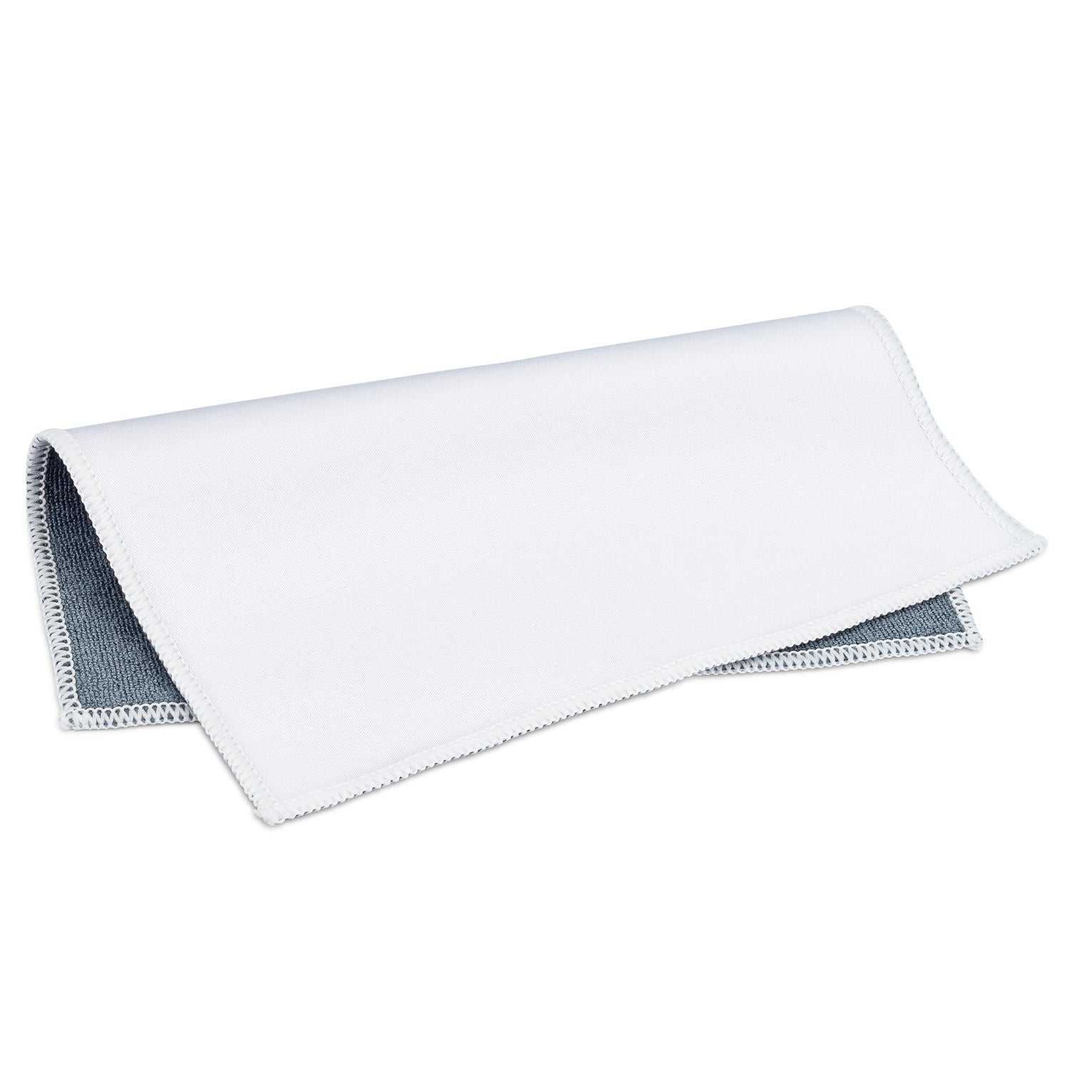 Printed 8"x8" MW Quick Screen & Eyeglass Cleaning Cloths White Border