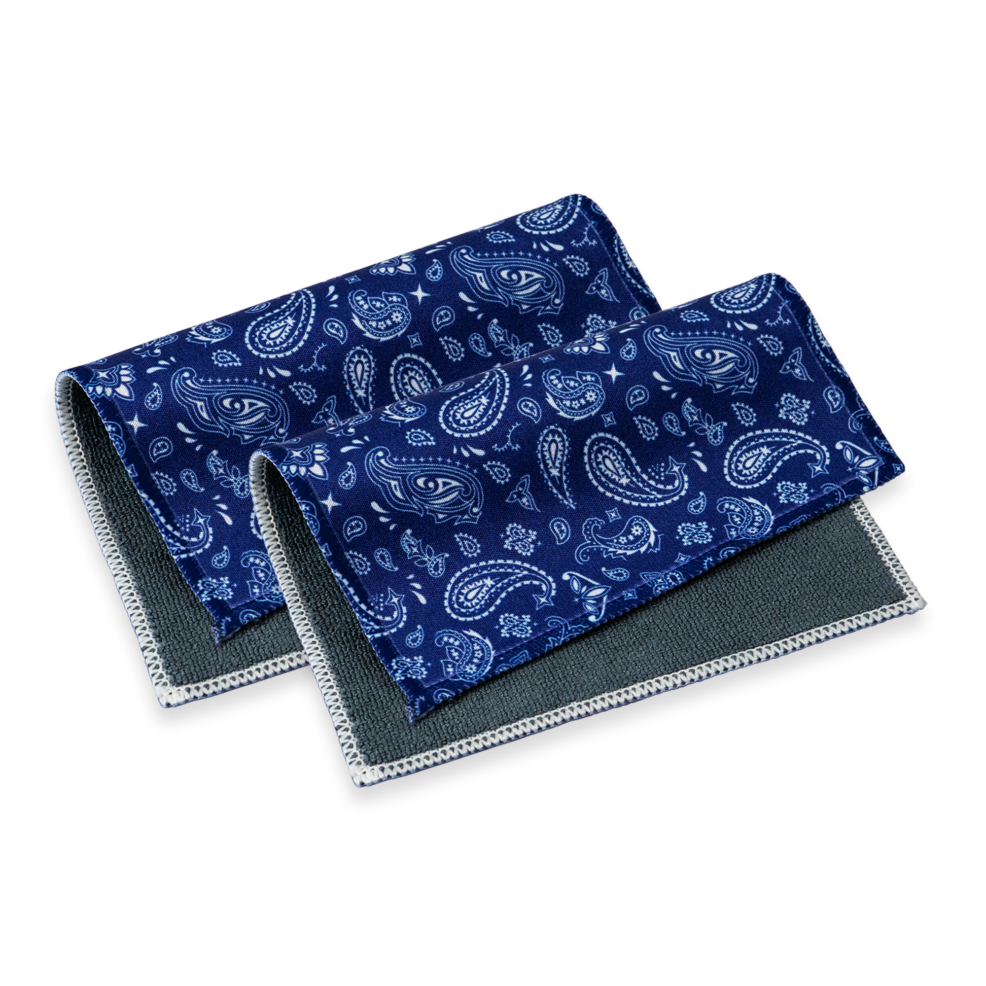 5x7 Microfiber Lens & Glass Cleaning Cloth - 2 Pack With Case