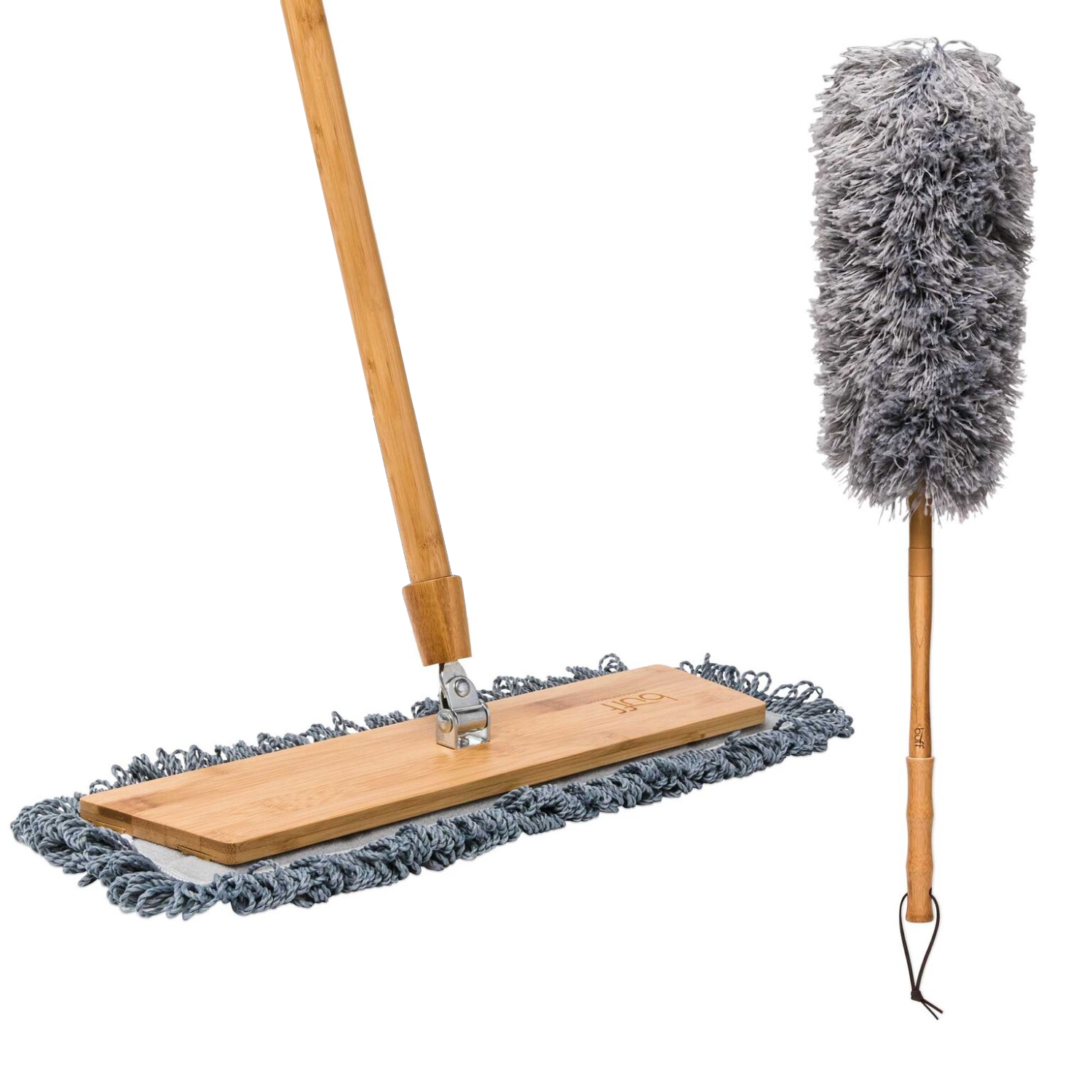 Buff™ Bamboo Wet and Dry Mop System +Duster