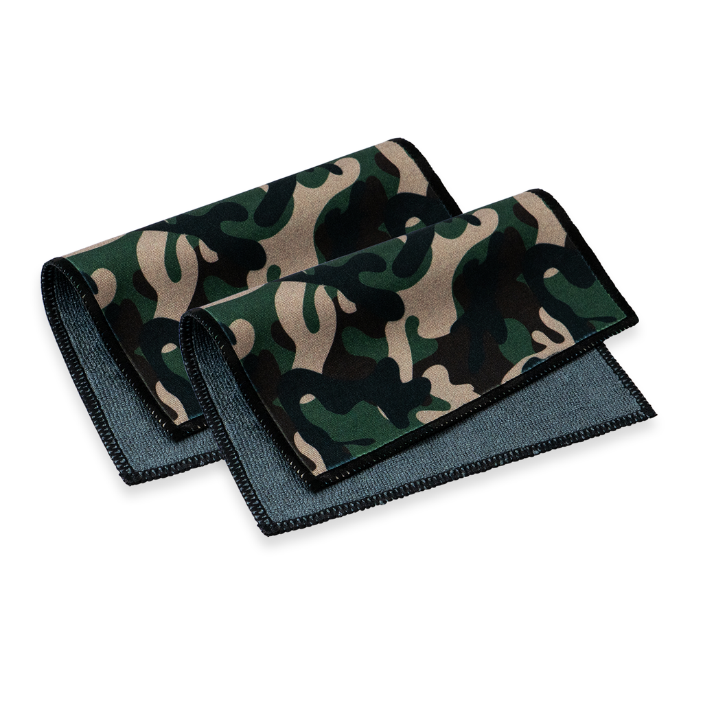 5x7 Microfiber Lens & Glass Cleaning Cloth - 2 Pack With Case