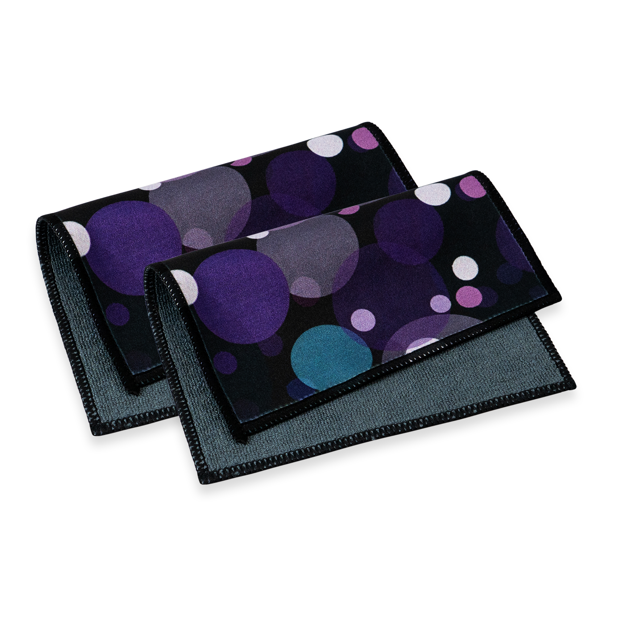 5x7 Microfiber Lens & Glass Cleaning Cloth - 2 Pack With Case