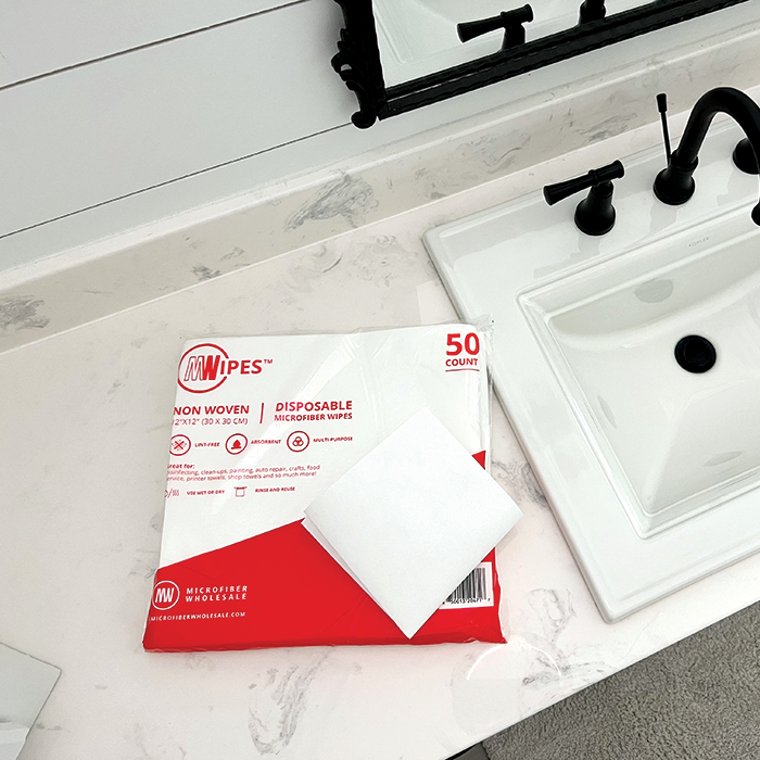 16"x16" MWipes™ Disposable Microfiber Towels