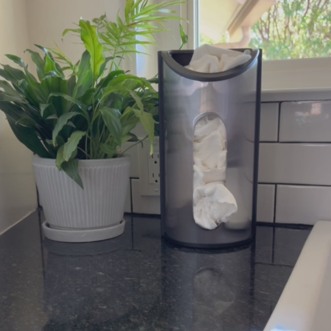 TowelNest Towel Storage Container with 15 Pack of Dailies Towels