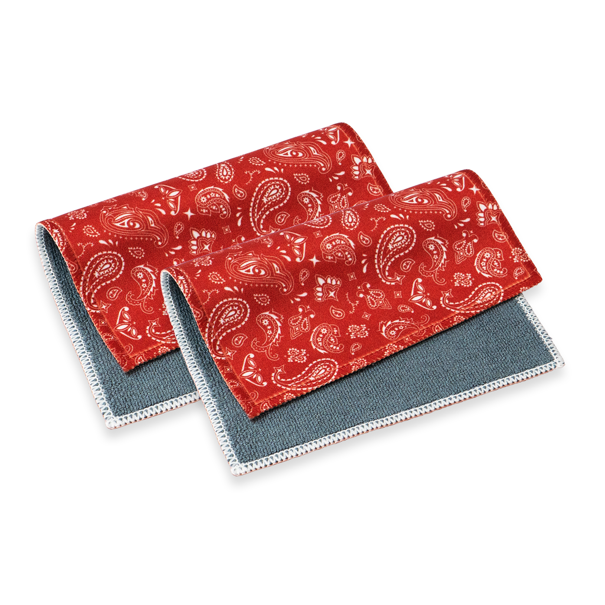 5x7 Microfiber Lens & Glass Cleaning Cloth - 2 Pack With Case