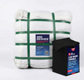 12x12 300 GSM Microfiber Car Wash Towel - Black - Bale of 750
