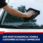 12x12 200GSM Microfiber Car Wash Towel - Bale of 1000