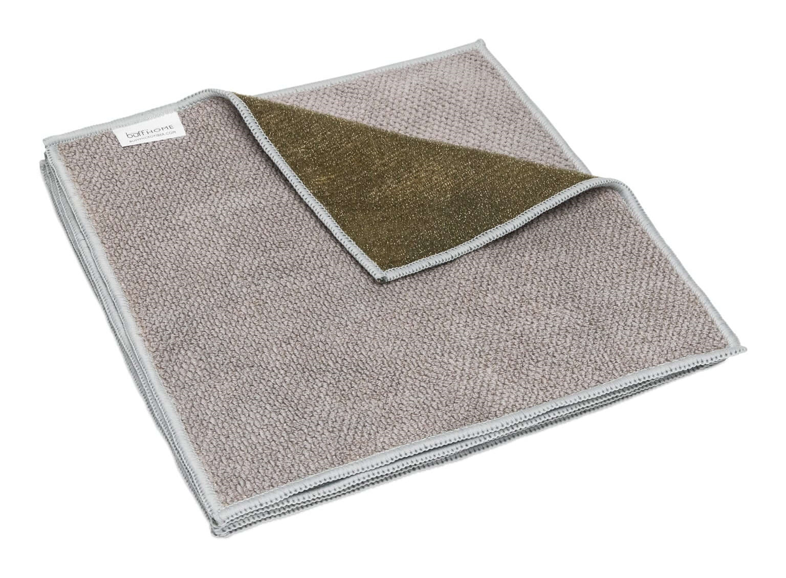 Gray Color Microfiber Dish Cloth 40x40cm Microfiber Kitchen Cloth