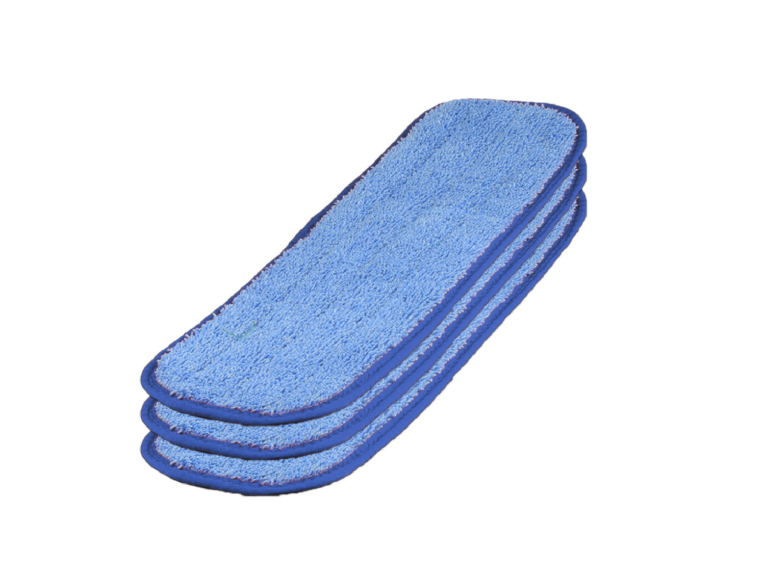 Almohadillas de Microfibra de 18 Pulgadas para Mopas Húmedas Codificada por colores para prevenir la Contaminación Cruzada MWMCC-
