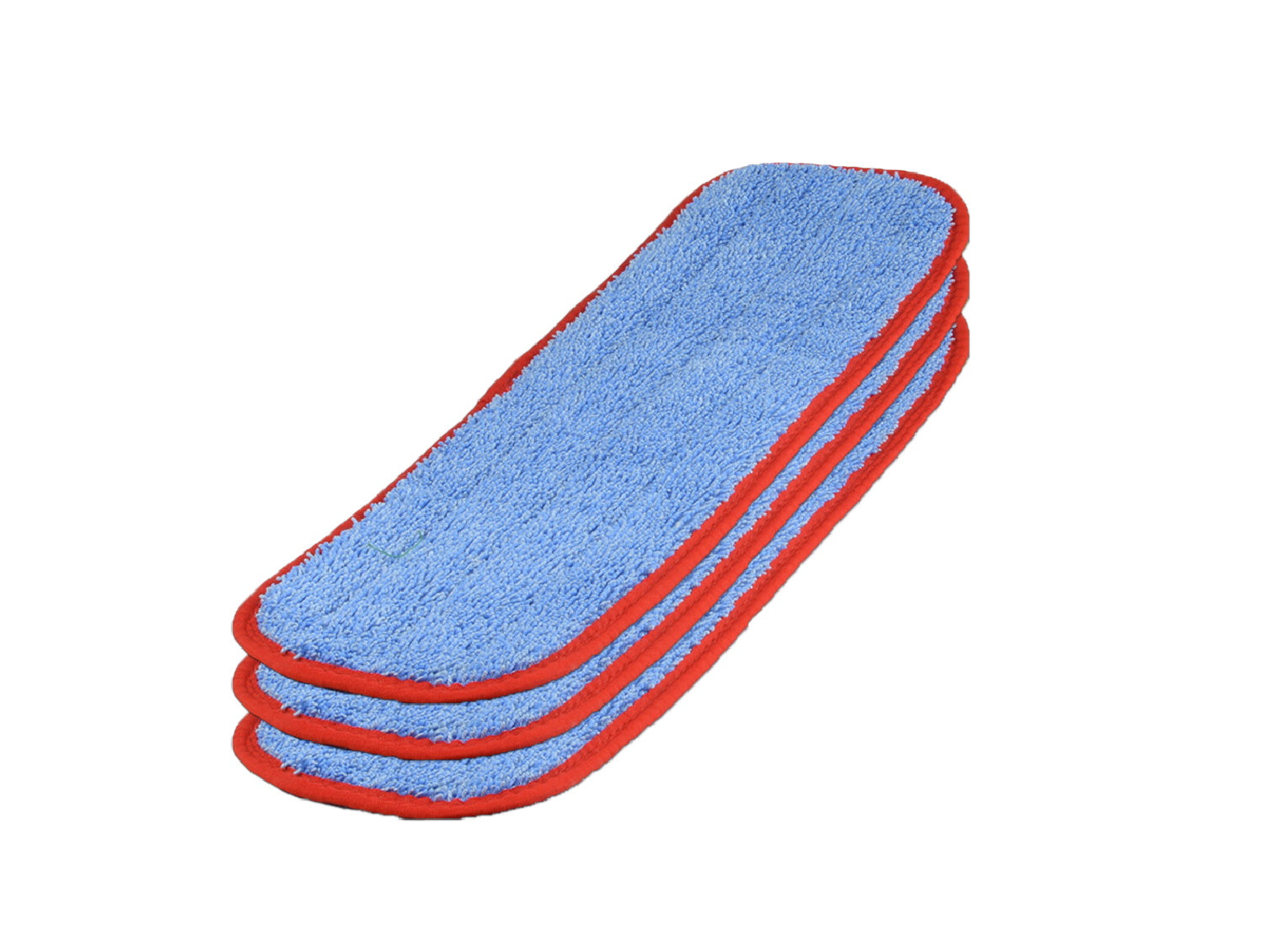 MWMCC-18 Inch Color Coded Microfiber Wet Mop Pads Prevent Cross Contamination