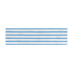 18" MWipes® Disposable Mop Pad - Blue Stripe - 25 Pack
