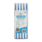 24" MWipes® Disposable Mop Pad - Blue Stripe - 25 Pack
