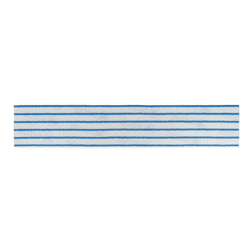 24" MWipes® Semi-Disposable Mop Pad - Blue Stripe - 25 Pack