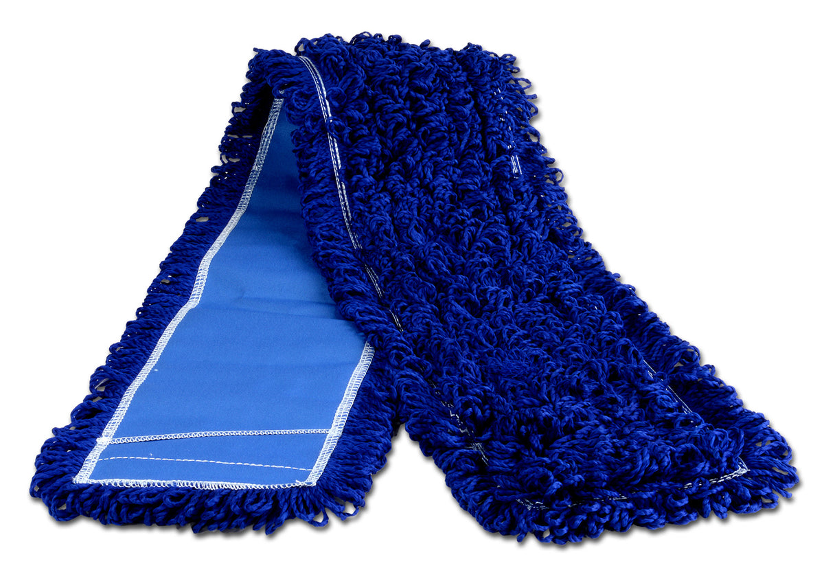 48” Microfiber Slot Pocket Dust Mop Mop Pads — Microfiber Wholesale