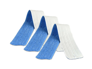 48" Microfiber Wet Mop Pad - 3 Pack