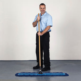 60 inch microfiber dust mop with fringe