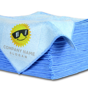 Paño de microfibra multipropósito impreso 8"x8"