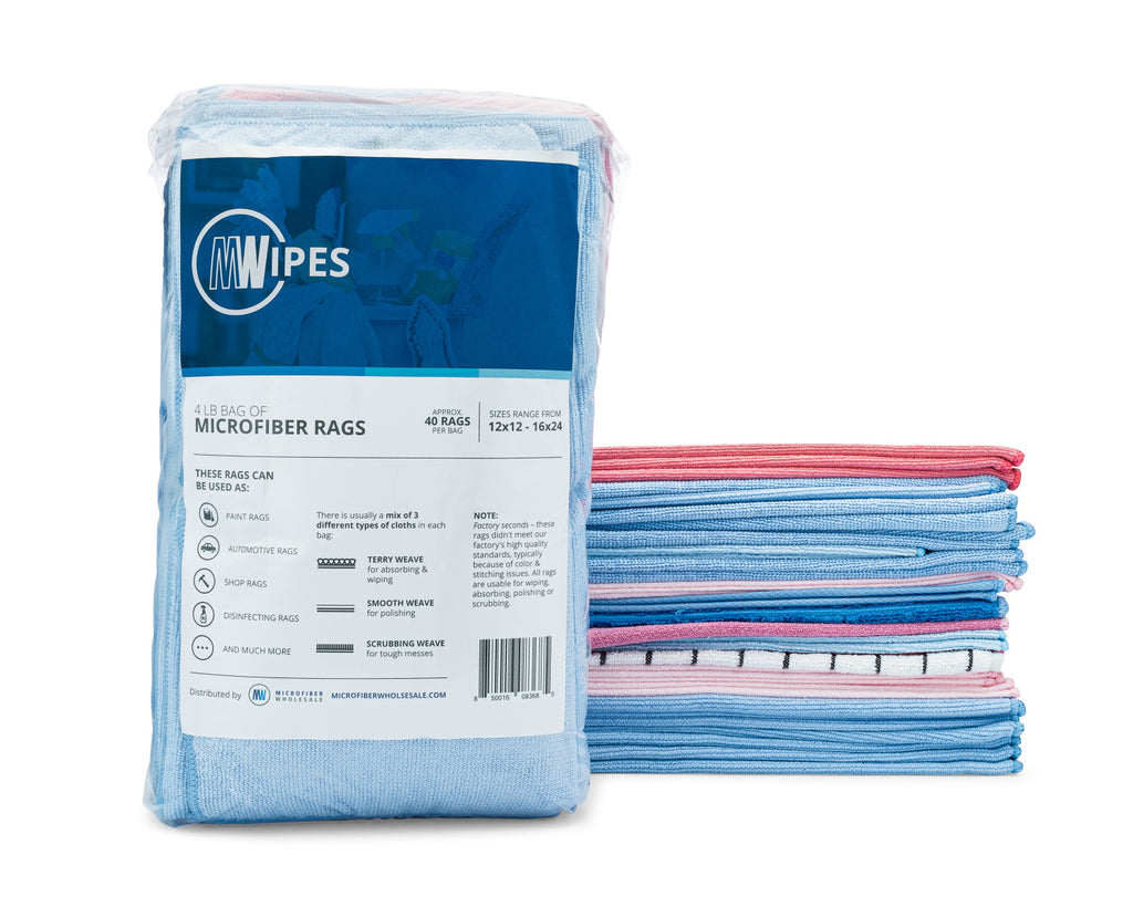 Mwipes Bag of Cleaning Rags (4lbs)