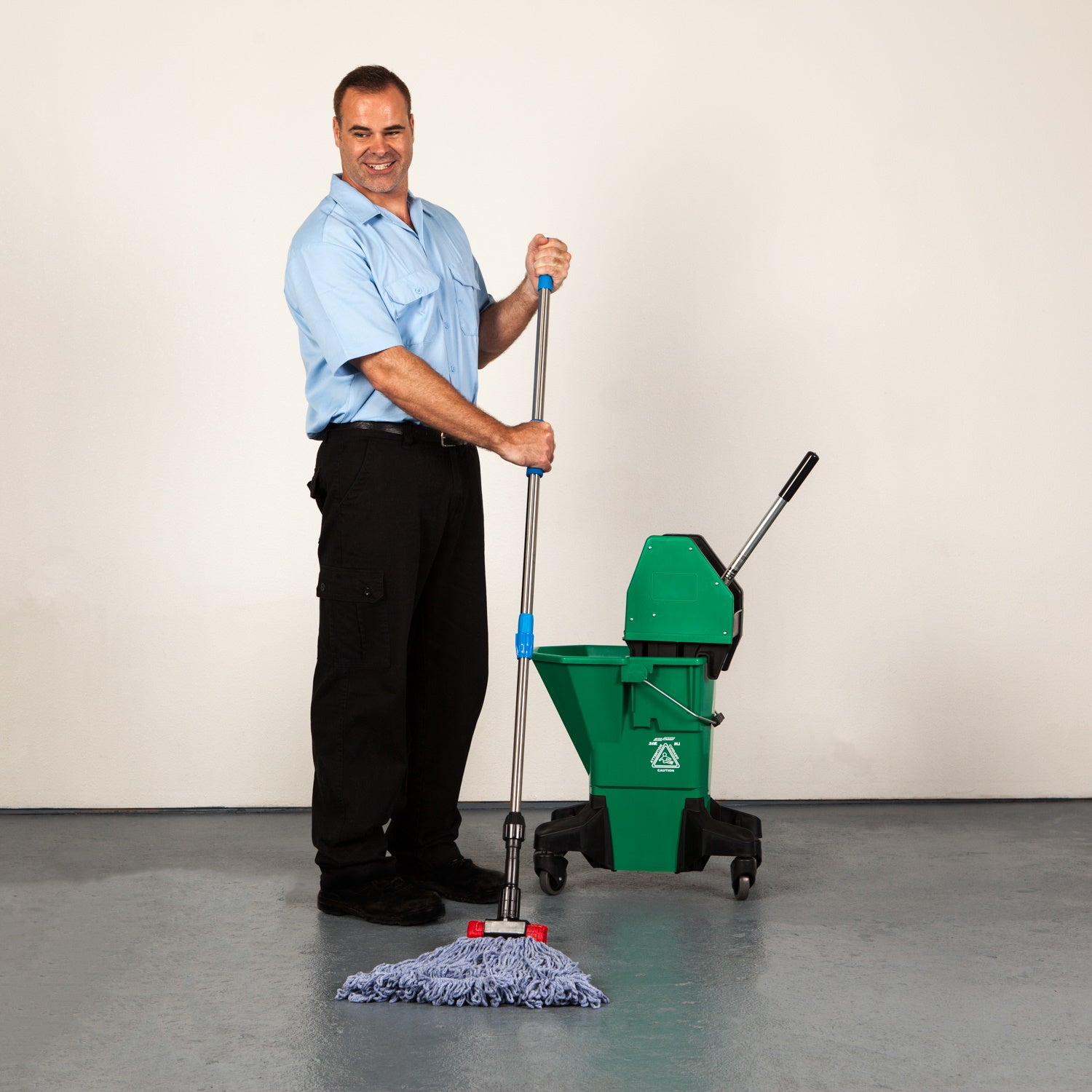 Ergonomic Mop Bucket and Wringer