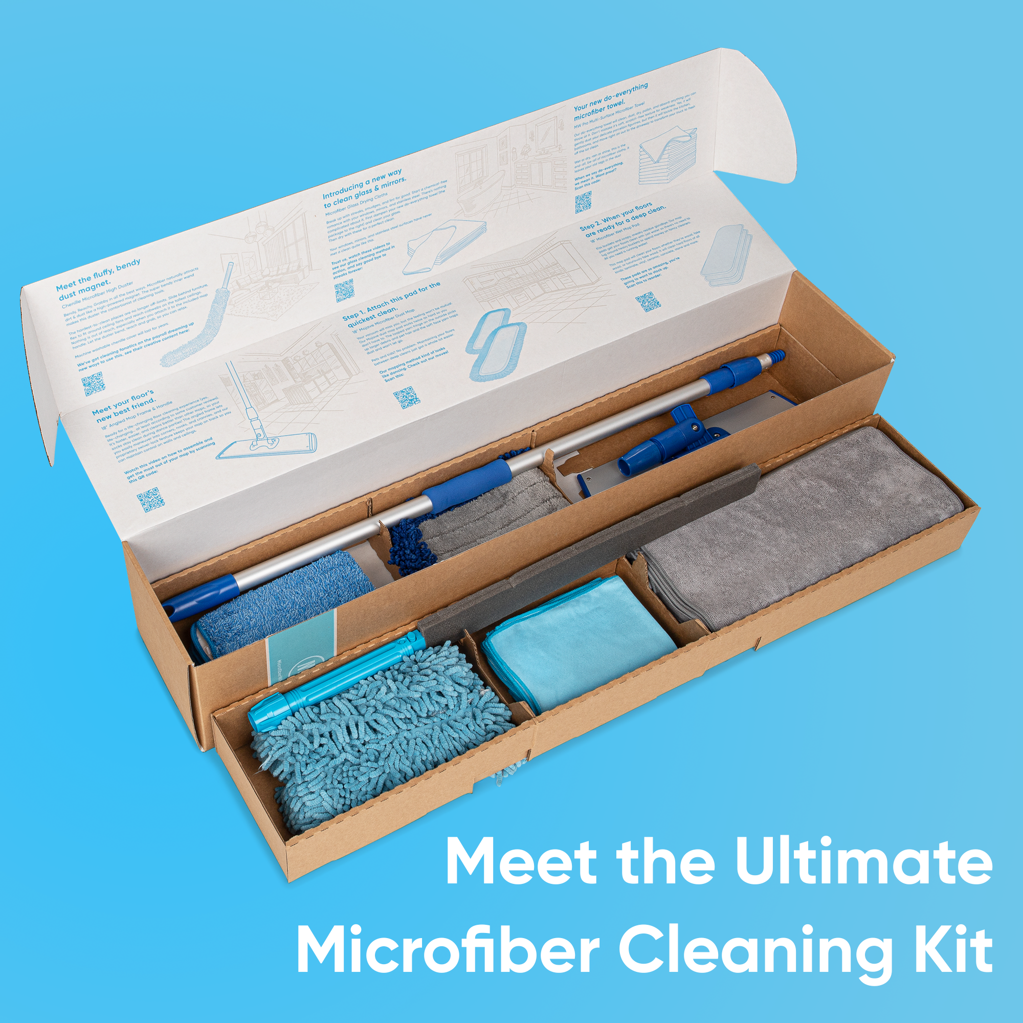 Microfiber Floor Care Kit