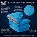16" x 24" Buff™ Detail 400 GSM Microfiber Towel