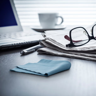 Paño de Microfibra de Seda de 8" x 8" Para Lentes 