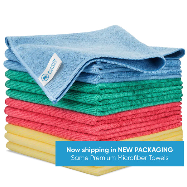 16” x 16” Buff™ Multi-Surface Microfiber Cleaning Towel (16 Colors) —  Microfiber Wholesale