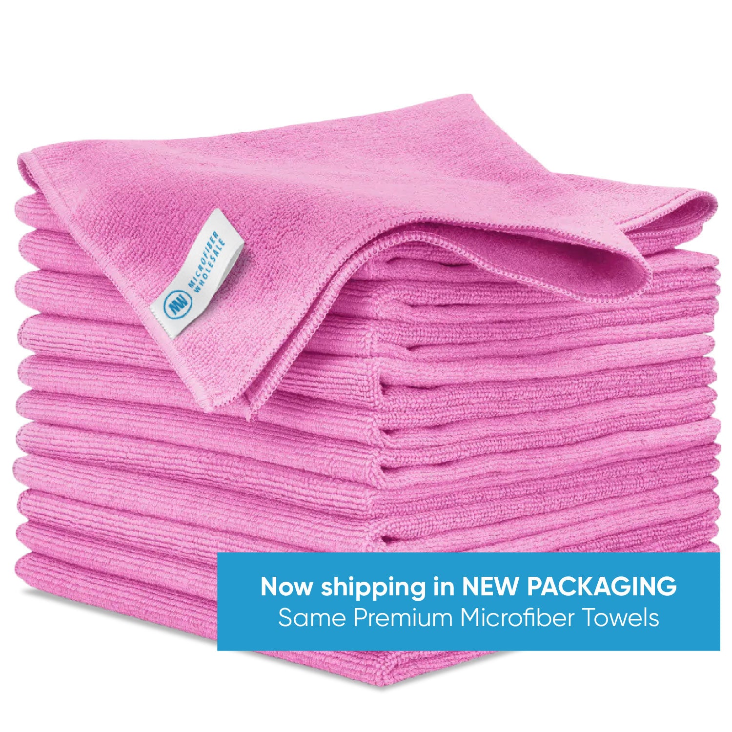 16” x 16” Buff™ Multi-Surface Microfiber Cleaning Towel (16 Colors