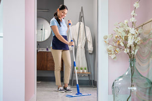 Microfiber Flat Mop System