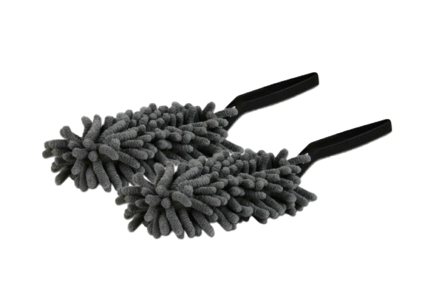 Microfiber Mini Duster With Flexible Bendable Plastic Handle