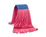 microfiber tube mop ribbed red