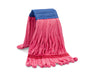 microfiber tube mop ribbed red