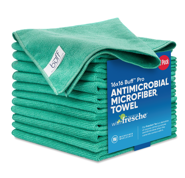 Microfibre Cloth Anti-Microbial (Blue)