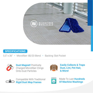 36 cabezal de mopa para polvo