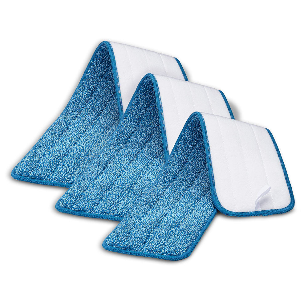 24" Microfiber Wet Mop Pad - Pack of 3