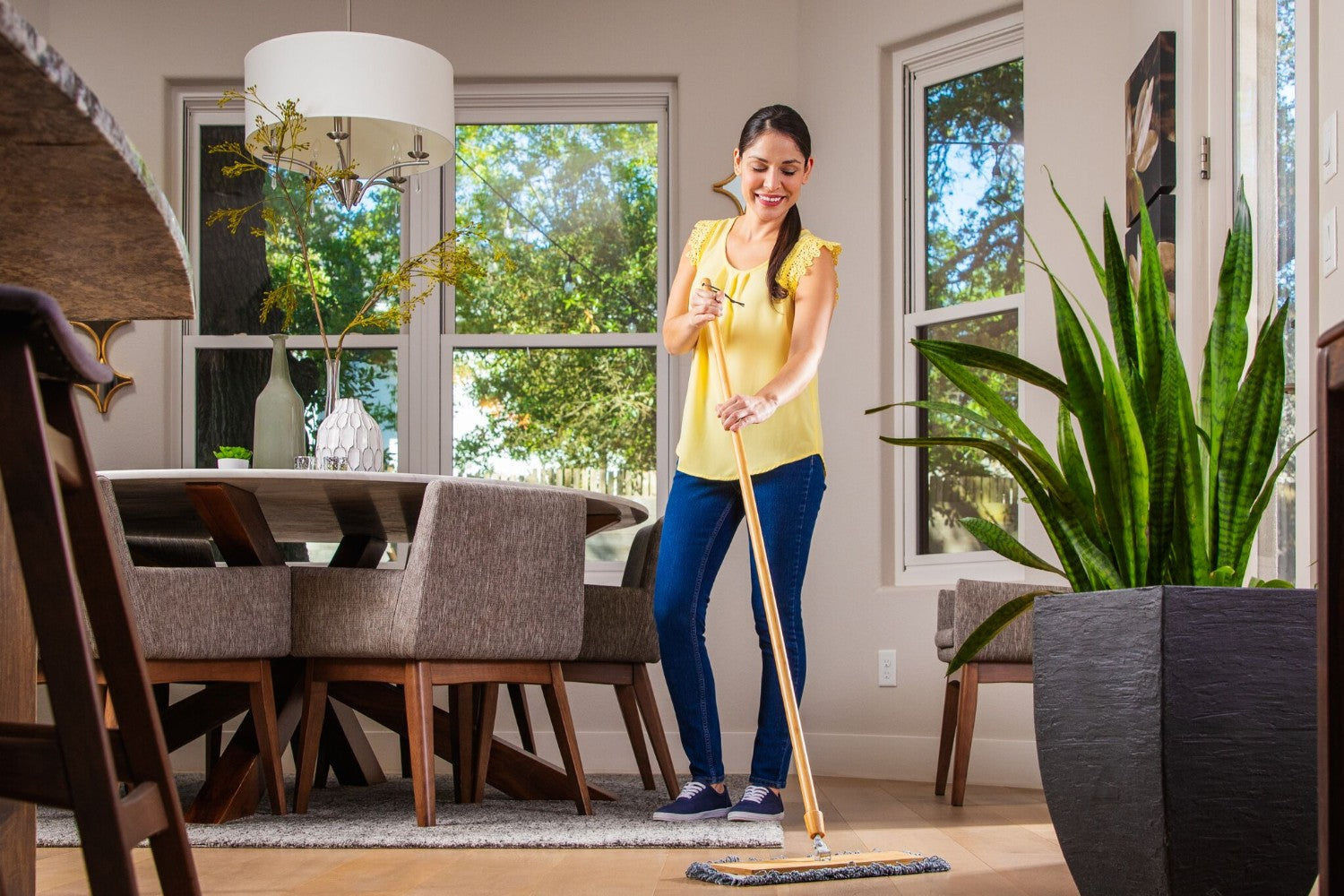 Buff™ Bamboo Wet and Dry Mop System