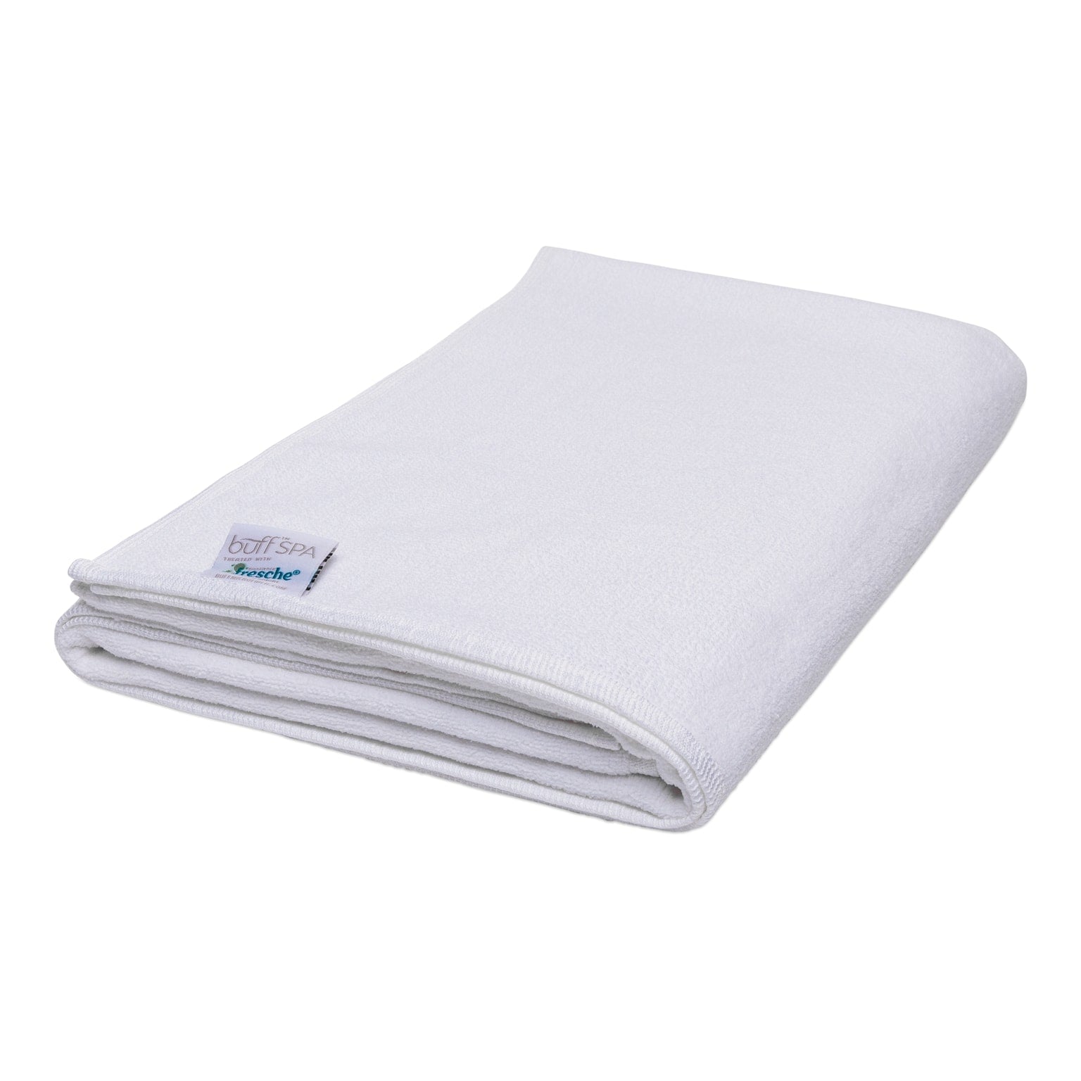 White Microfiber Bath Towels