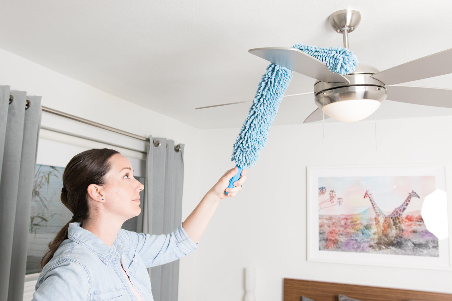 plumero para ventilador de techo