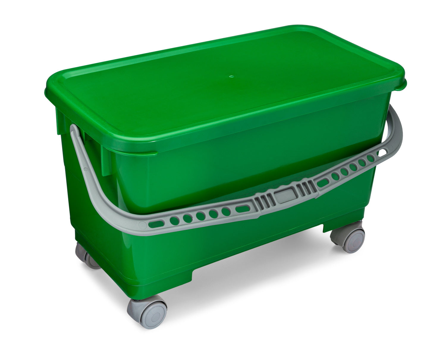 Microfiber Flat Mop Bucket with Wheels – Charging Mop Bucket with