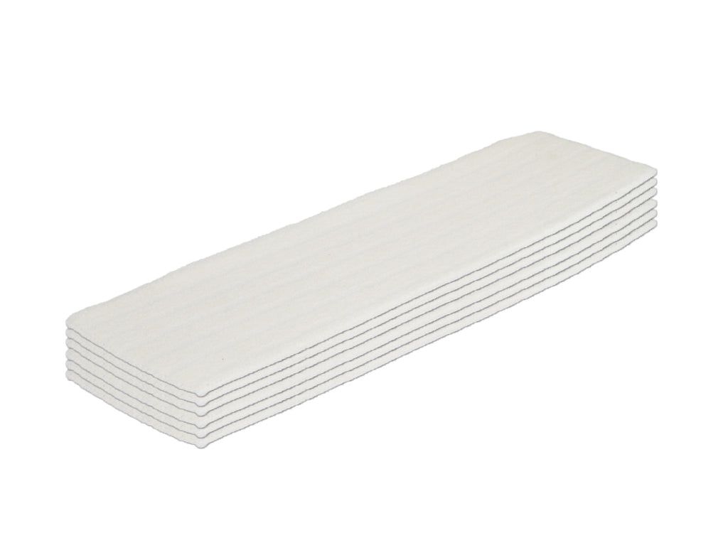 Almohadilla de microfibra desechable para mopa - Paquete de 6 unidades
