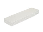 Almohadilla de microfibra desechable para mopa - Paquete de 6 unidades