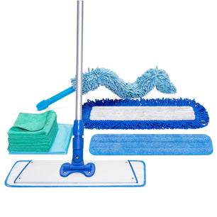 kit de limpieza de microfibra