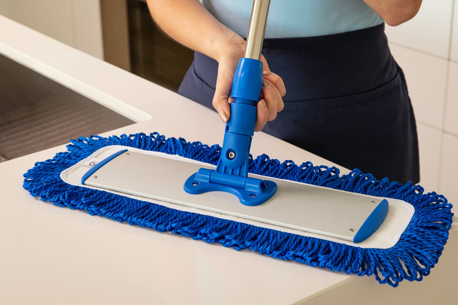 Long Handle Floor Mop Wall Gap Dust Brush Mop Household Flexible