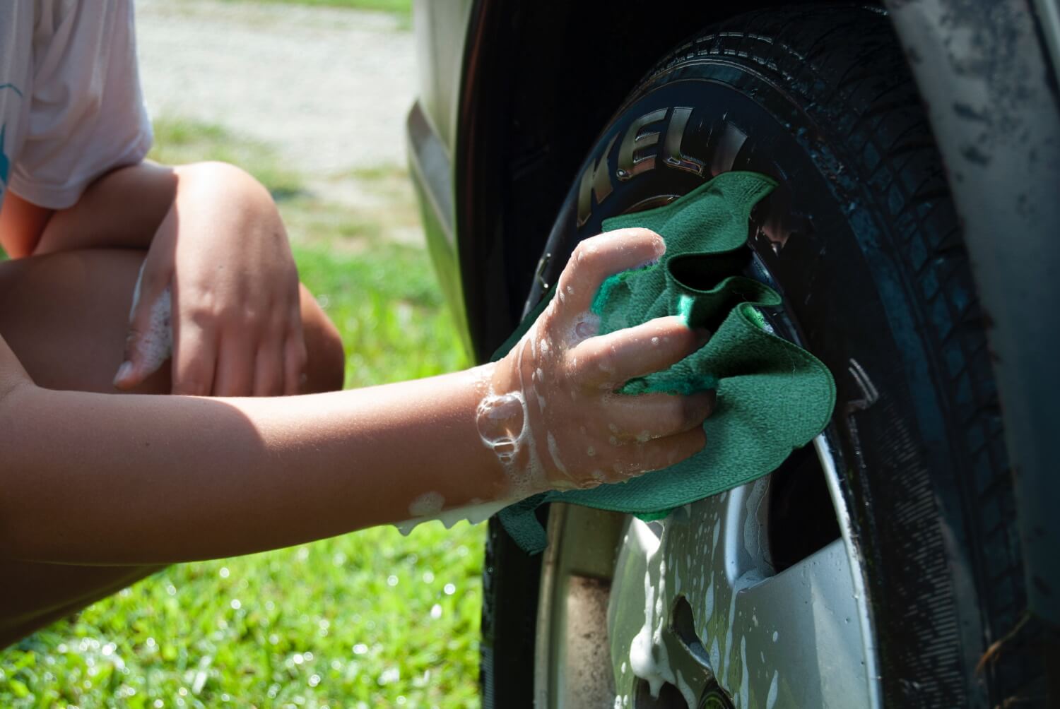 toallas de microfibra para el lavado de coches