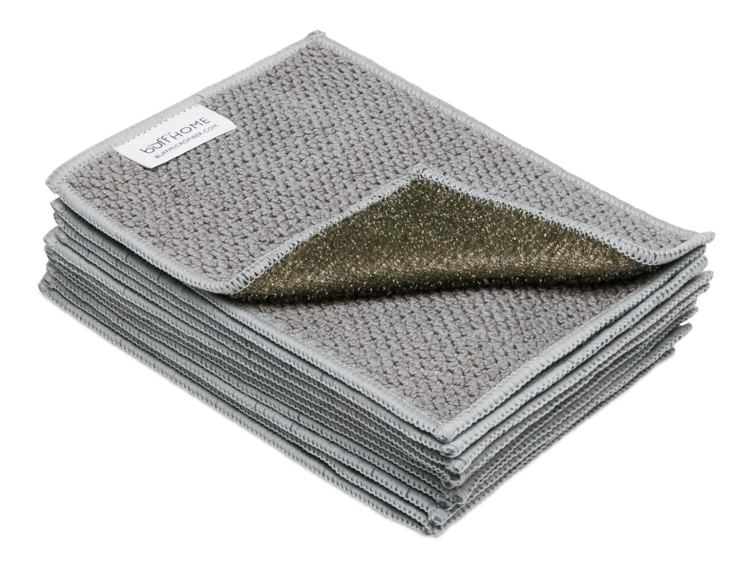 20 Pack Kitchen Dish Cloths, Super Absorbent Microfiber Cleaning Cloth for  Cleaning Dishes, Kitchen, Bathroom, Car (Grey & Green)