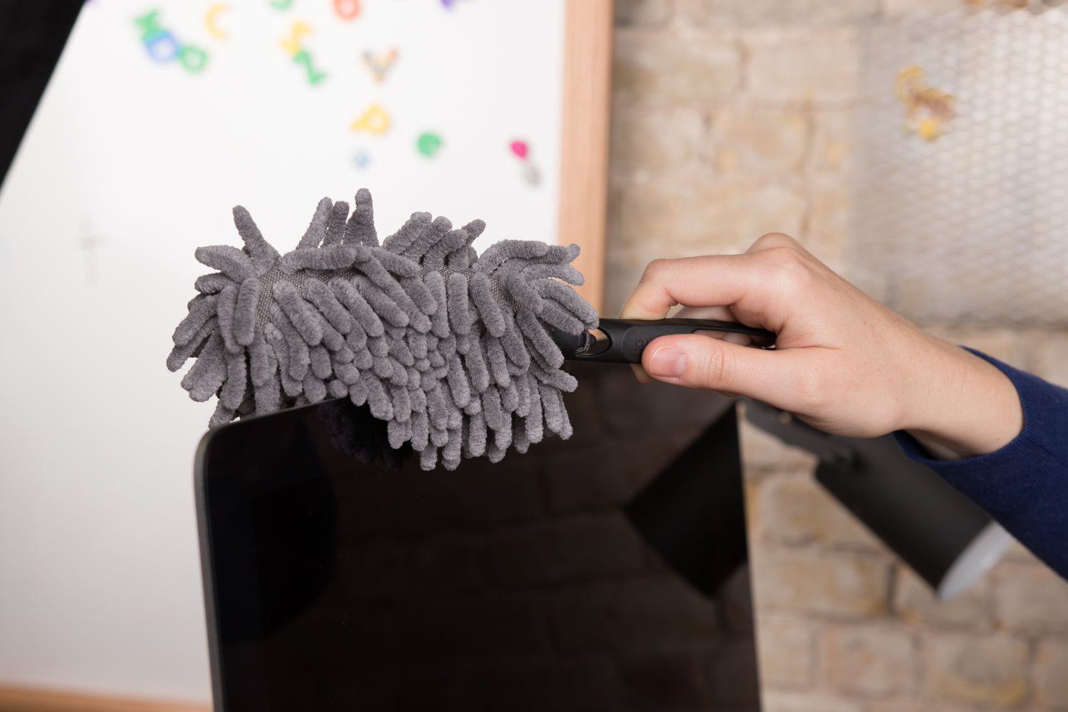 chenille mini duster