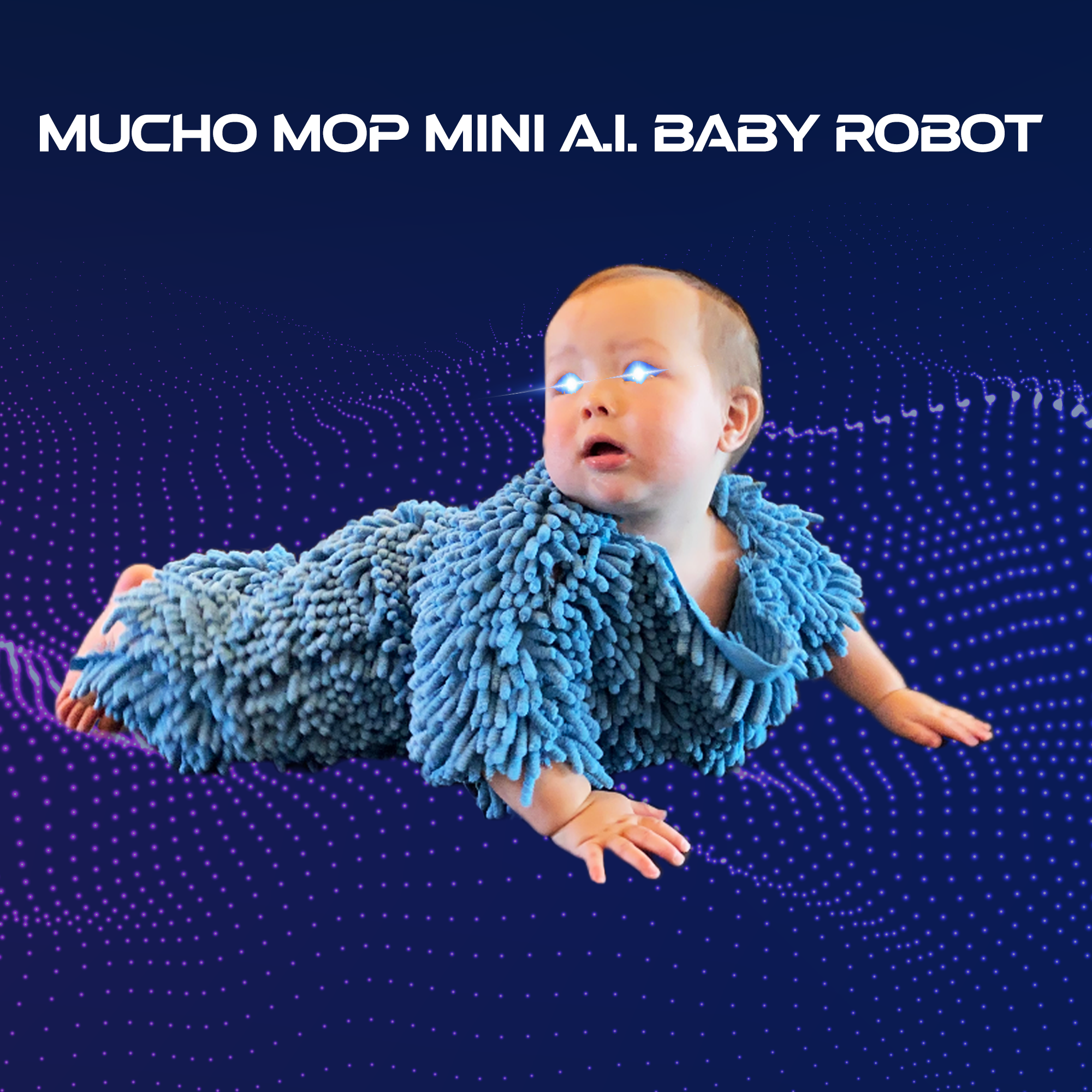 Mucho Mop Mini A.I. Baby Robot